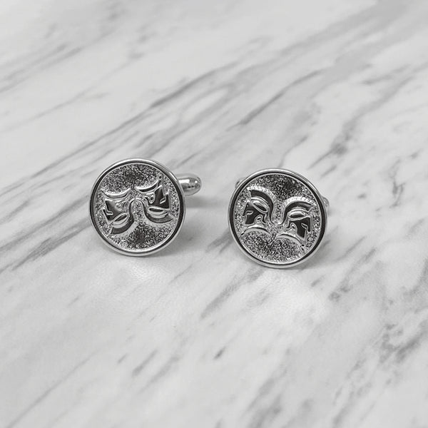 Gemini Sterling Silver Cufflinks