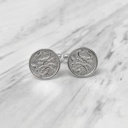 Scorpio Sterling Silver Cufflinks