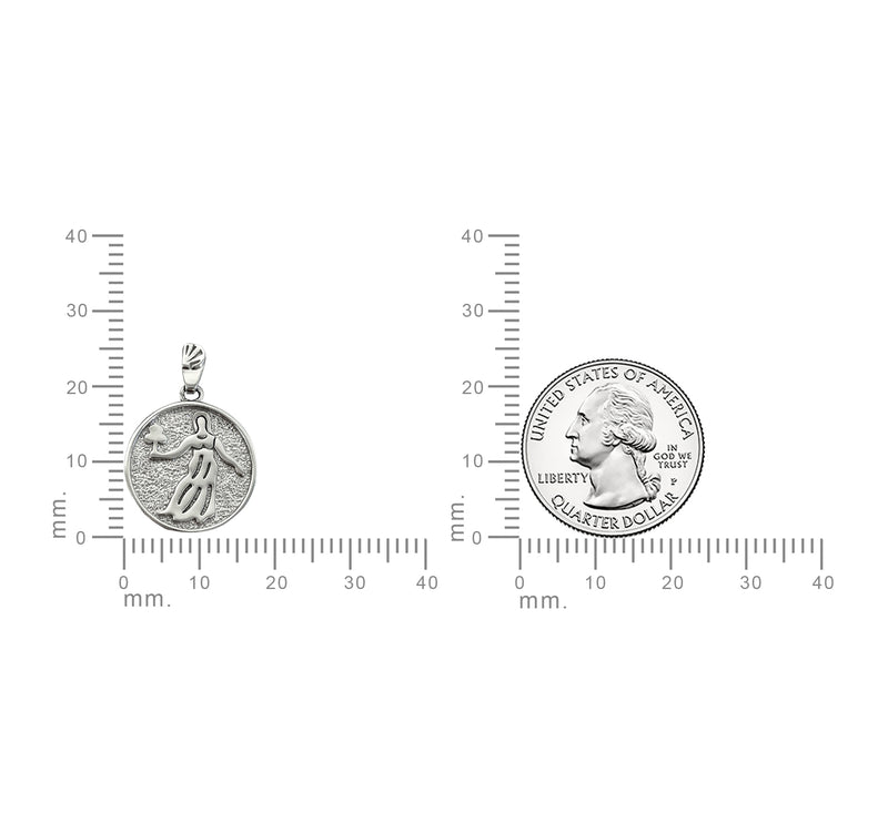 Virgo Zodiac Necklace for Women - Sterling Silver - Divine Box