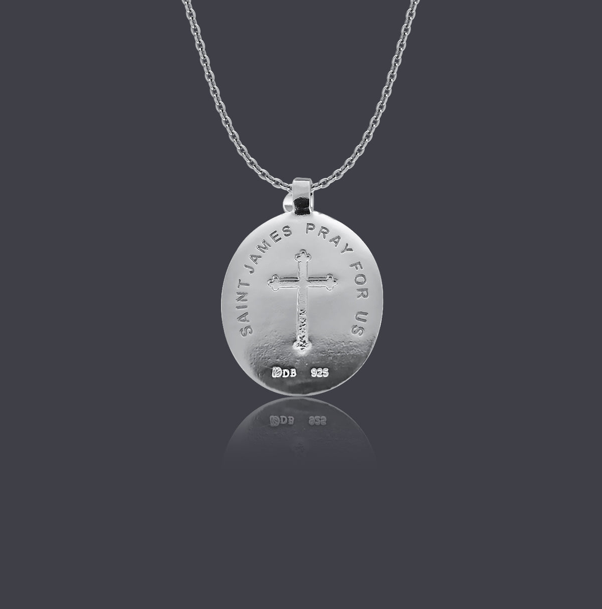 Sterling Silver Saint James Necklace